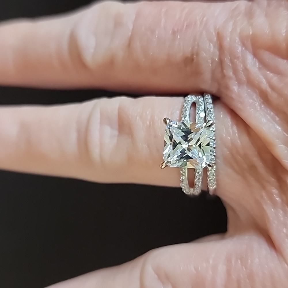 Bella Luce Princess Cut CZ Set